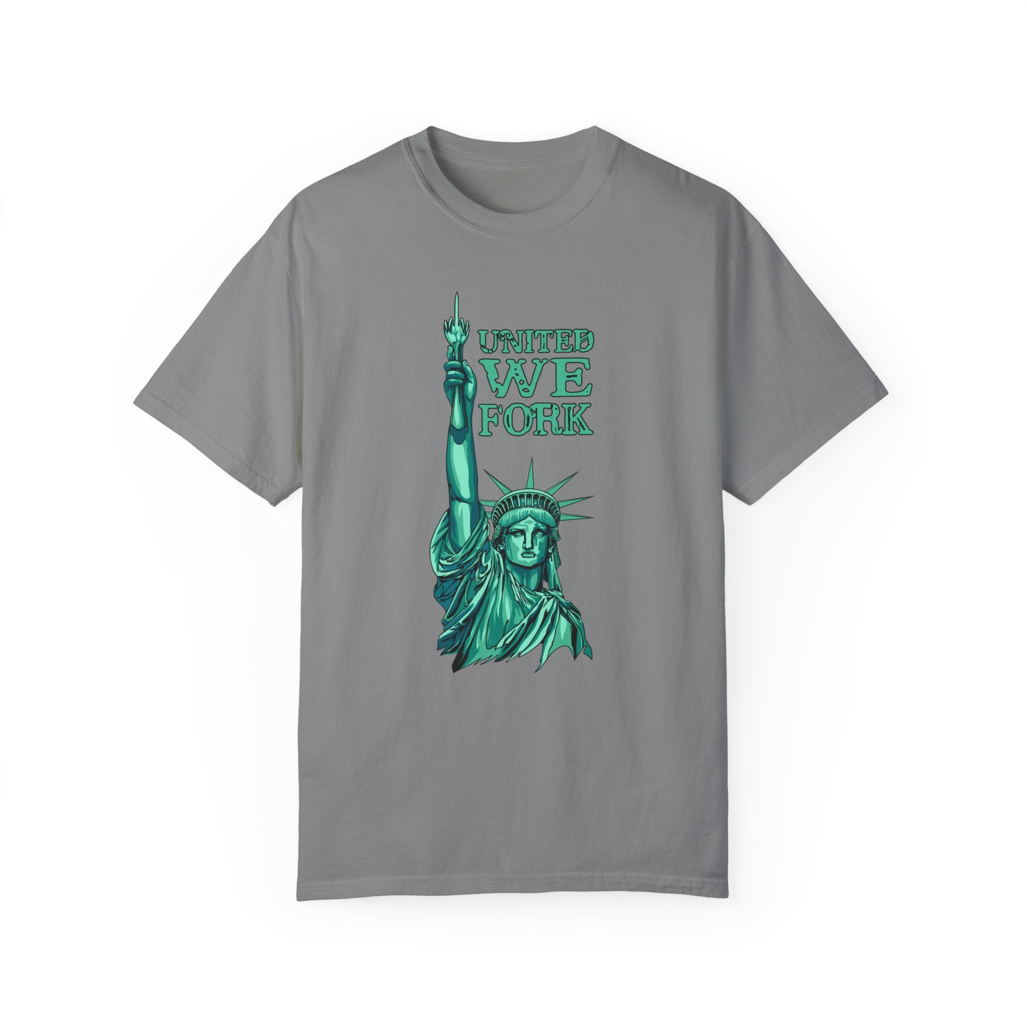 United We Fork Statue of Liberty T-Shirt