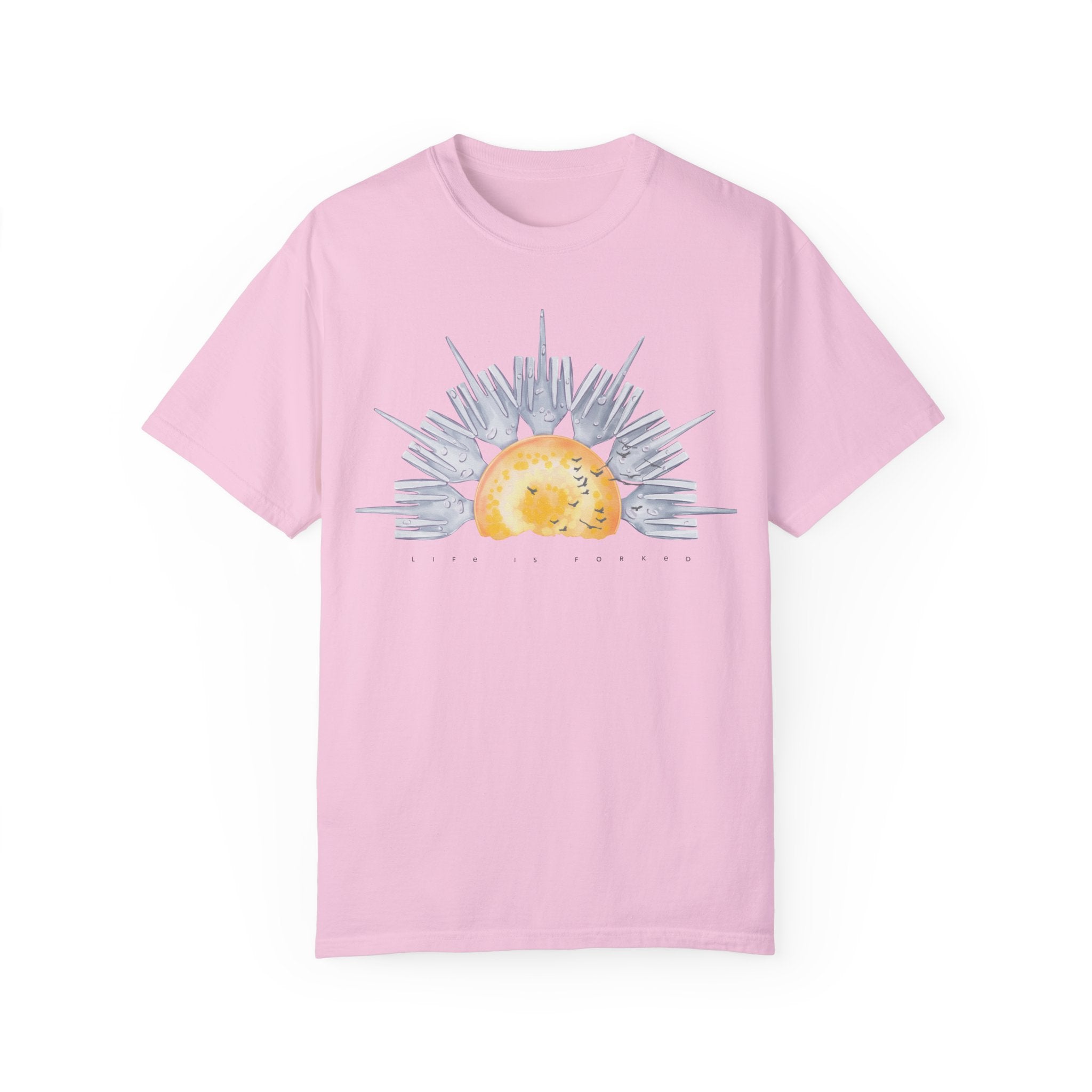 Life is Forked: Forking Watercolor T-Shirt