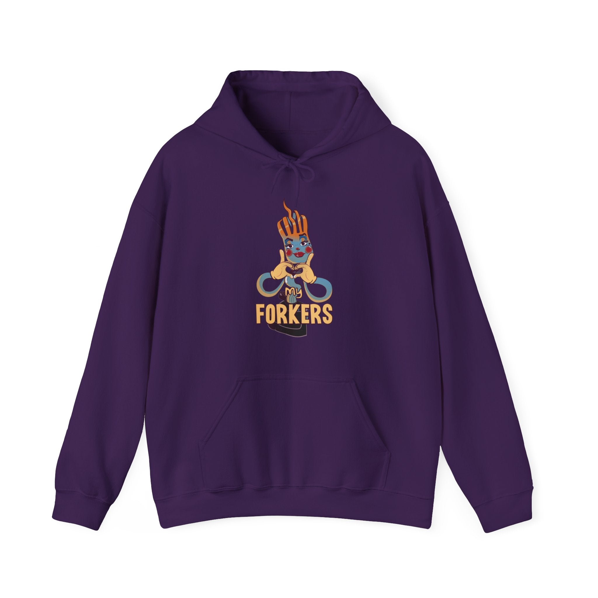 Holly Fork: Love My Forkers Hoodie