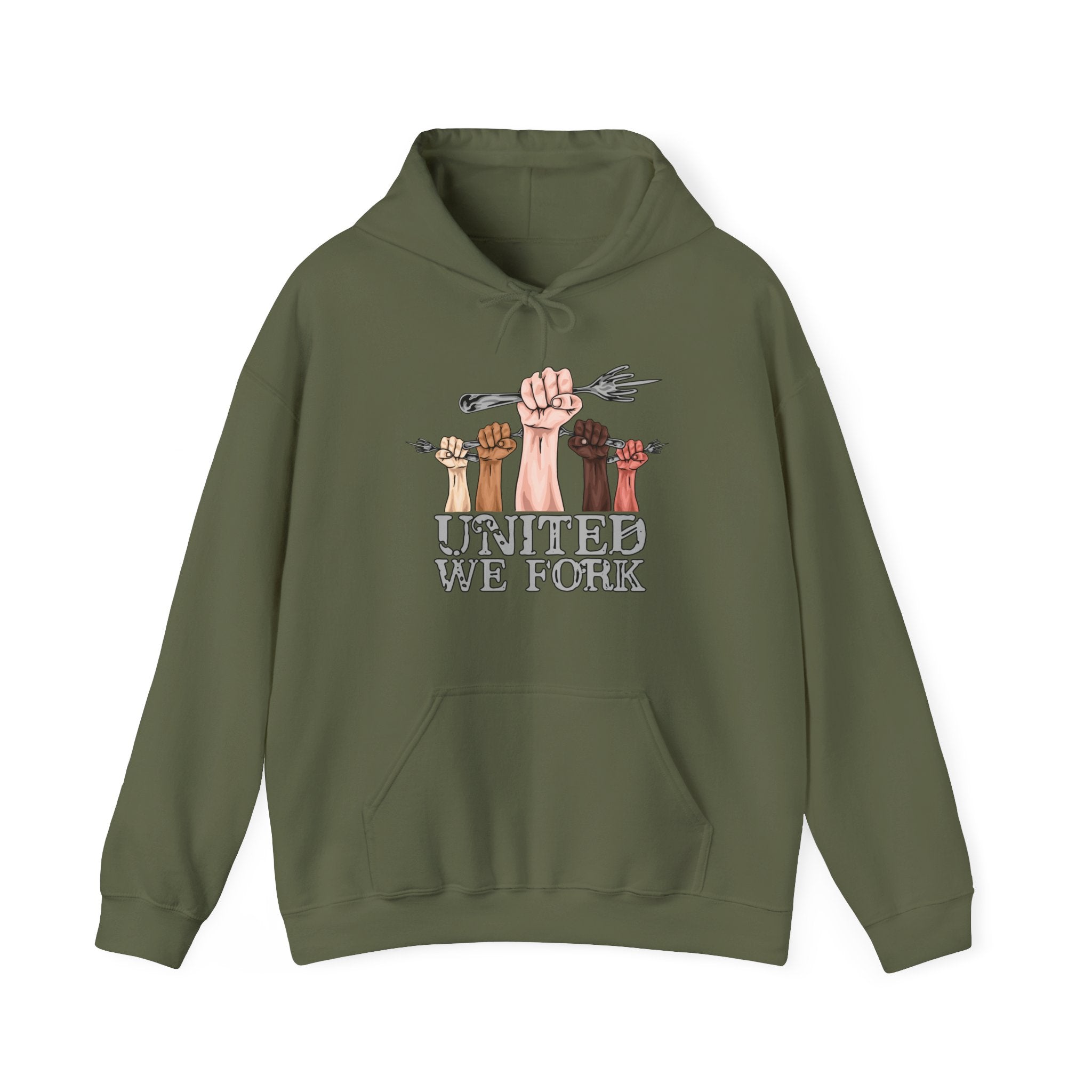 United We Fork Hoodie