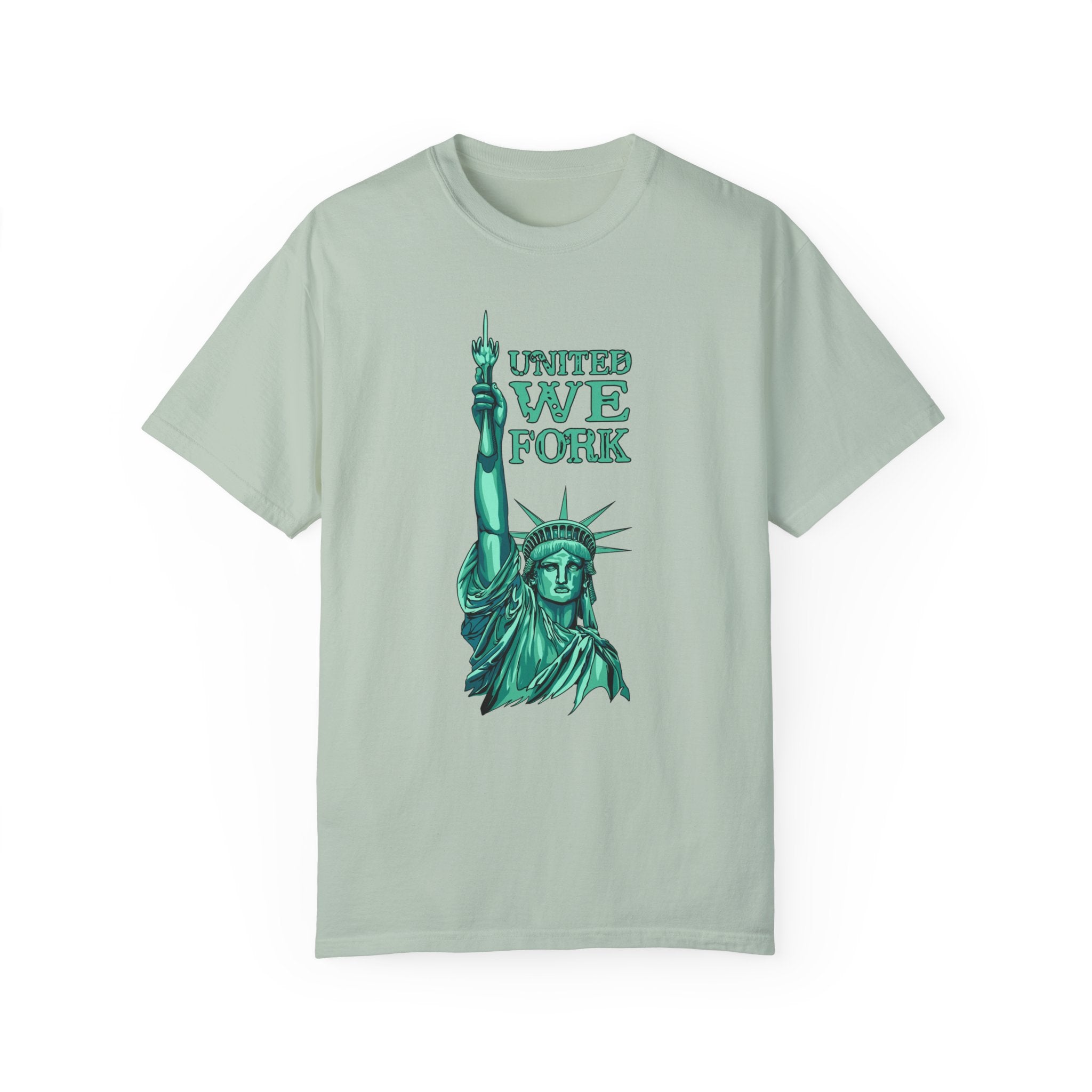 United We Fork Statue of Liberty T-Shirt