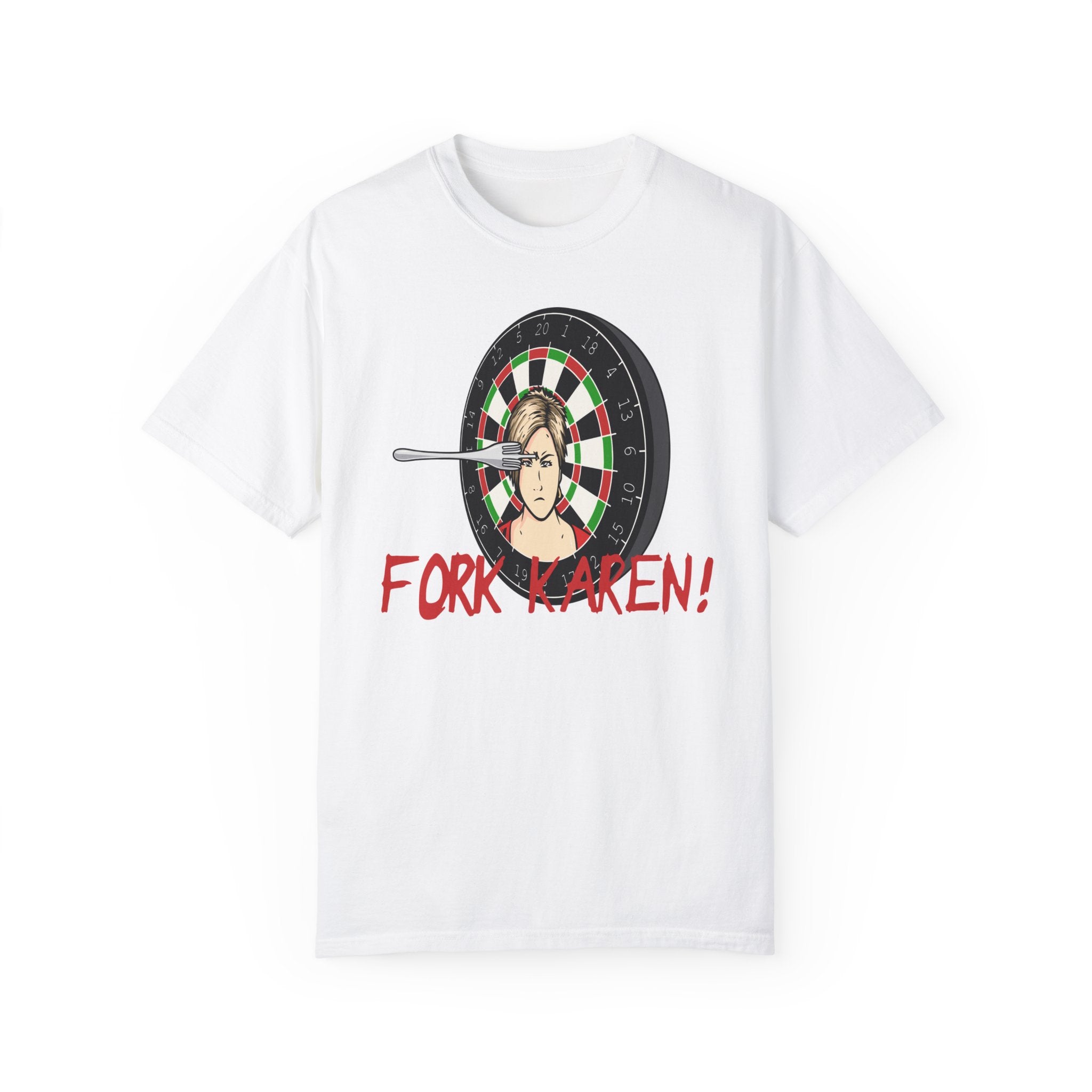 Fork Karen Dartboard T-Shirt