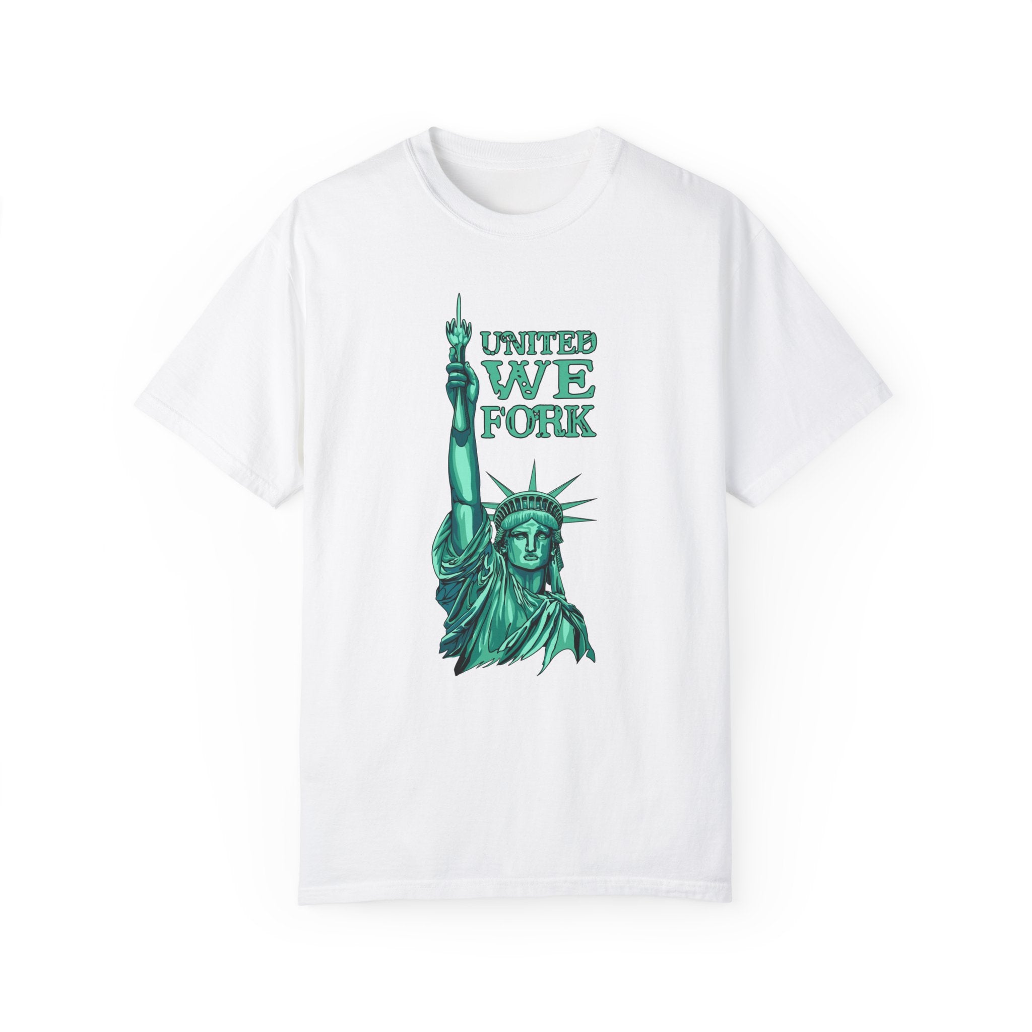 United We Fork Statue of Liberty T-Shirt